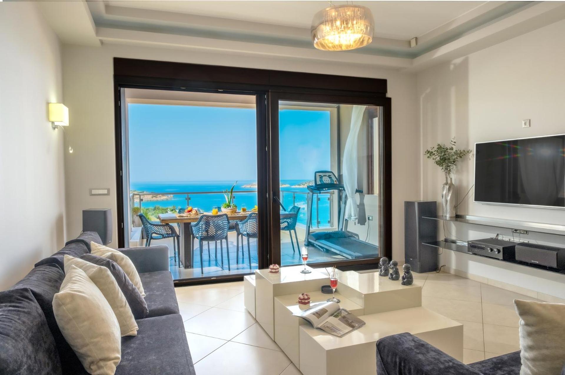 Apartament Thea Panoramic Sea View Ajos Nikolaos Zewnętrze zdjęcie