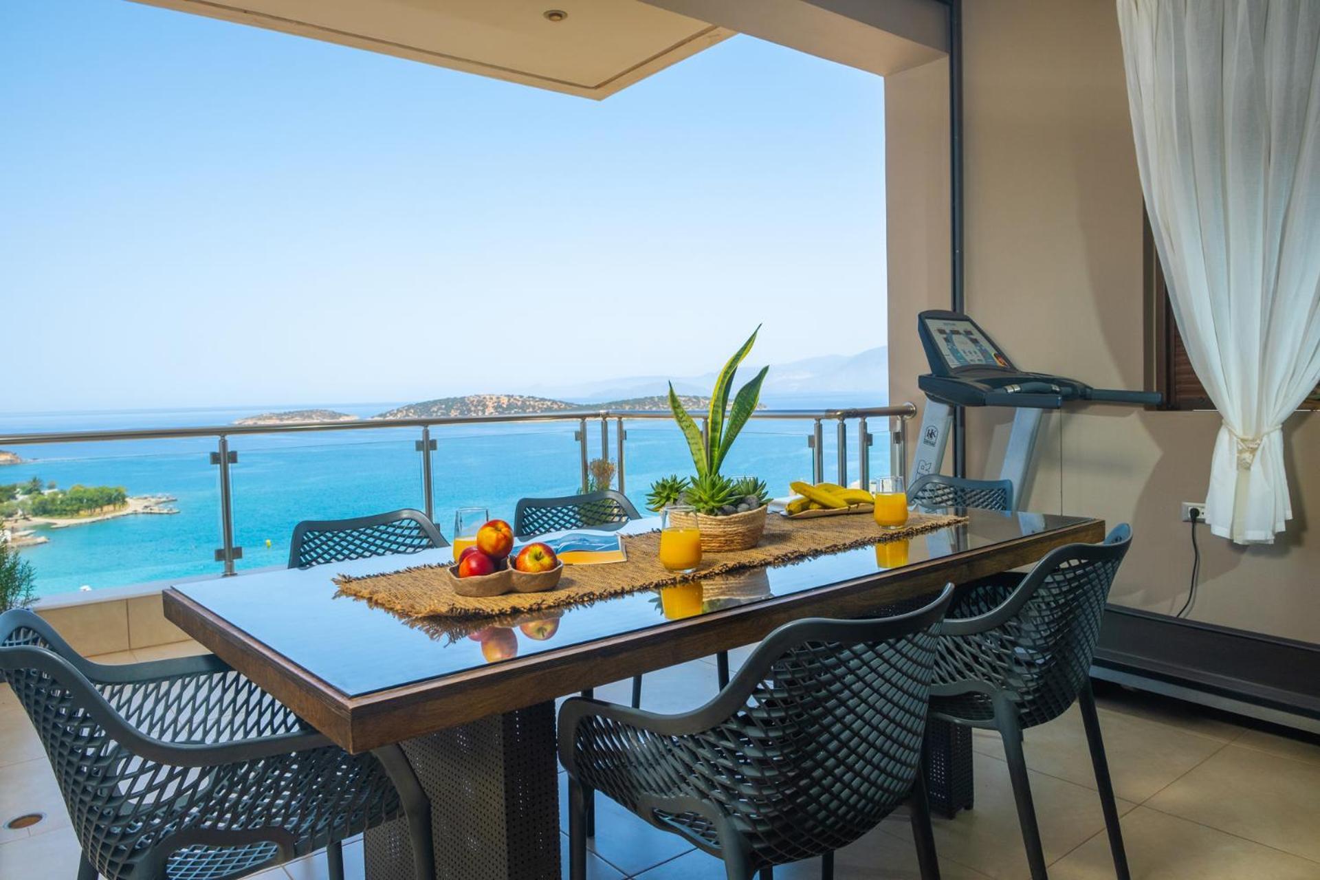 Apartament Thea Panoramic Sea View Ajos Nikolaos Zewnętrze zdjęcie