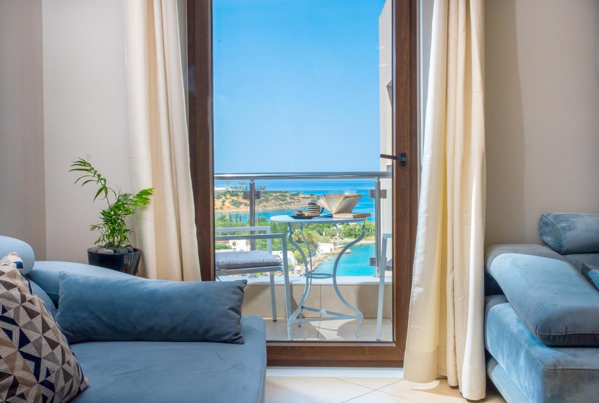 Apartament Thea Panoramic Sea View Ajos Nikolaos Zewnętrze zdjęcie