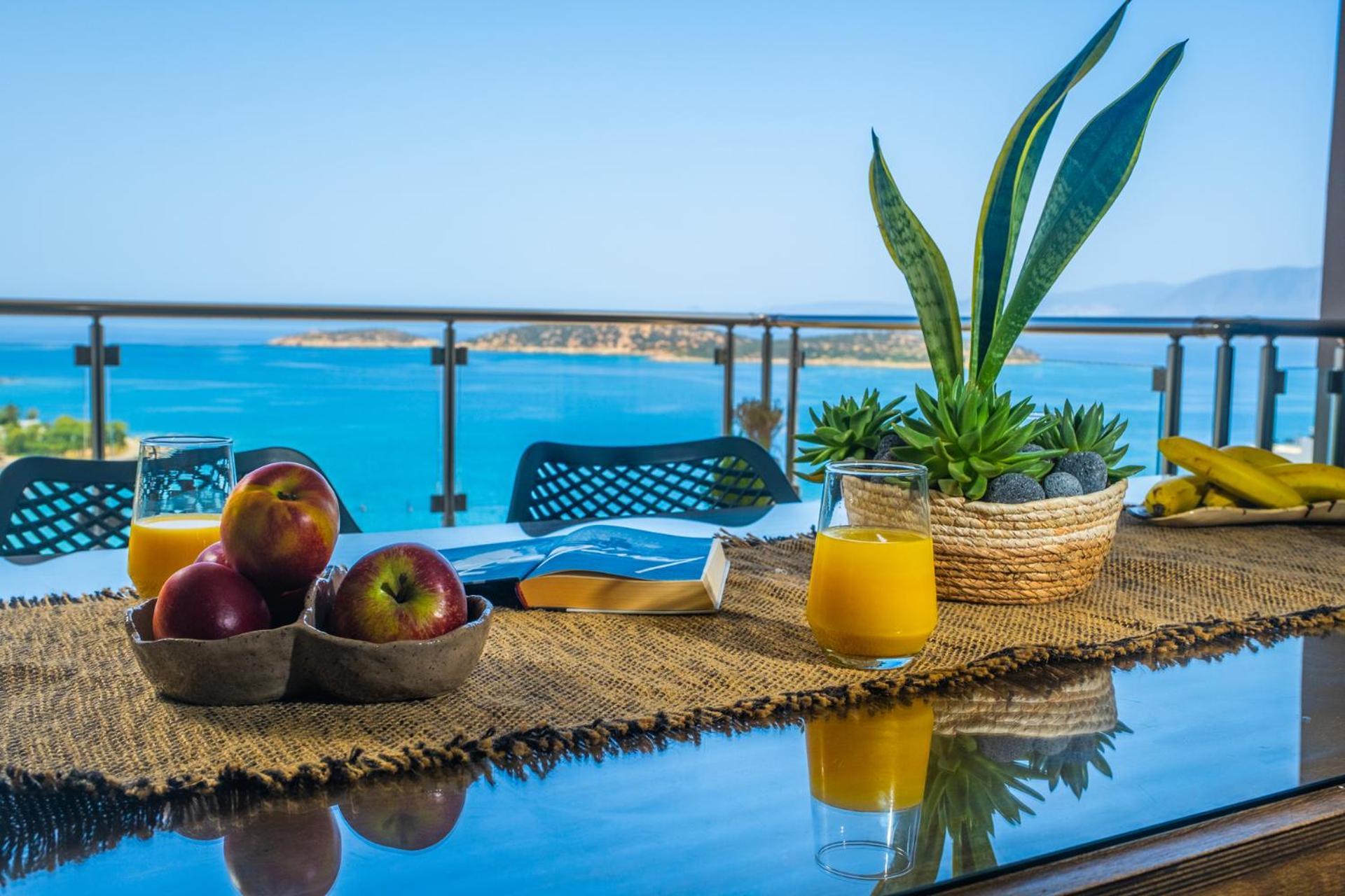 Apartament Thea Panoramic Sea View Ajos Nikolaos Zewnętrze zdjęcie